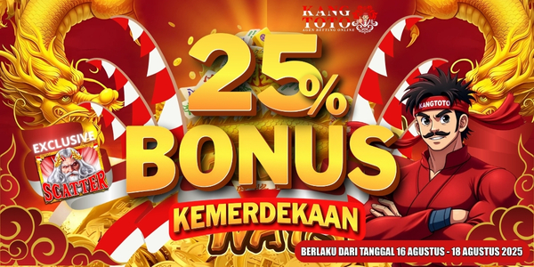 Bonus kemerdekaan 25%
